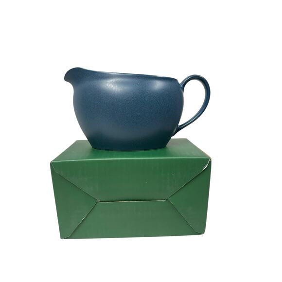 Noritake Colorwave Blue Gravy Boat 8484‎ EPC in Box Noritake Stoneware - Picture 2 of 5